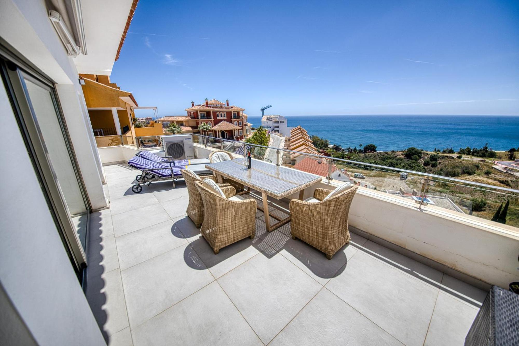 Penthouse Carabela Seaviews Apartment Benalmadena Exterior photo