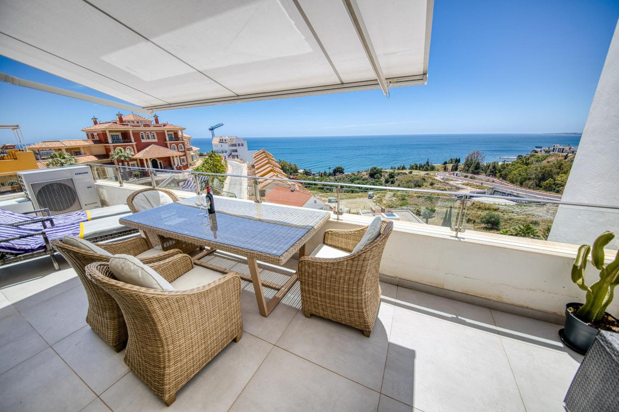 Penthouse Carabela Seaviews Apartment Benalmadena Exterior photo