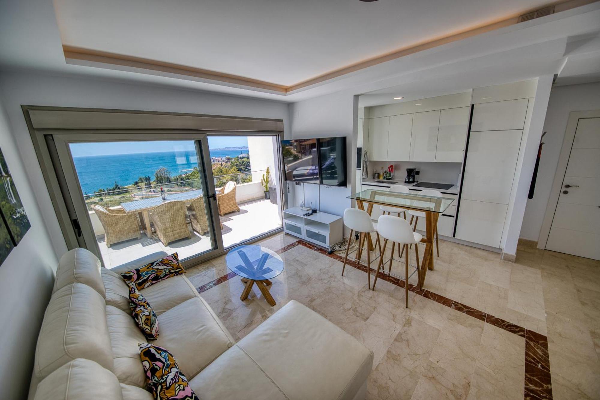 Penthouse Carabela Seaviews Apartment Benalmadena Exterior photo