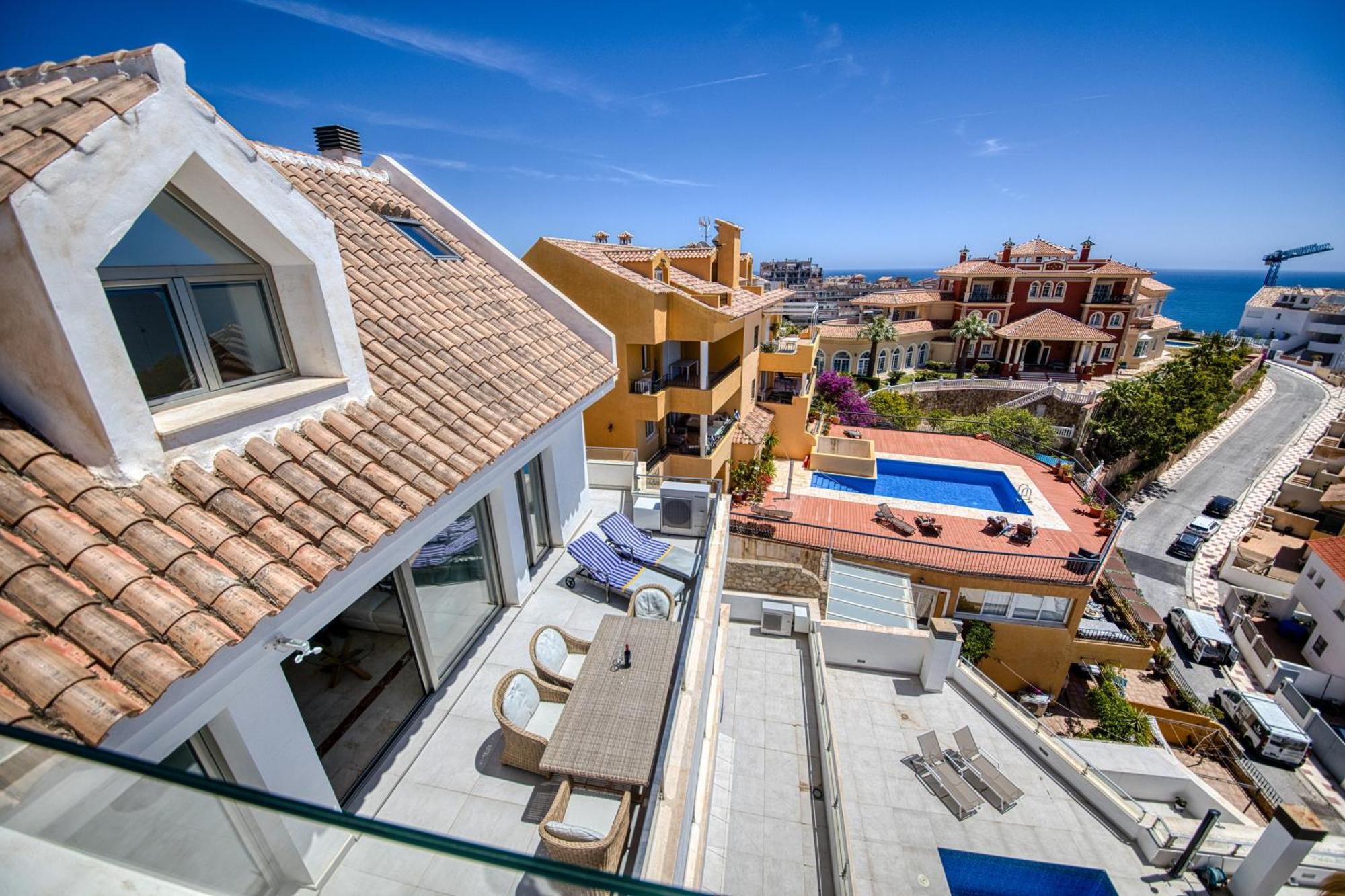 Penthouse Carabela Seaviews Apartment Benalmadena Exterior photo